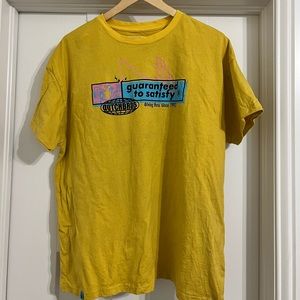 Yellow Dutch bros short sleeve t-shirt size 2XL